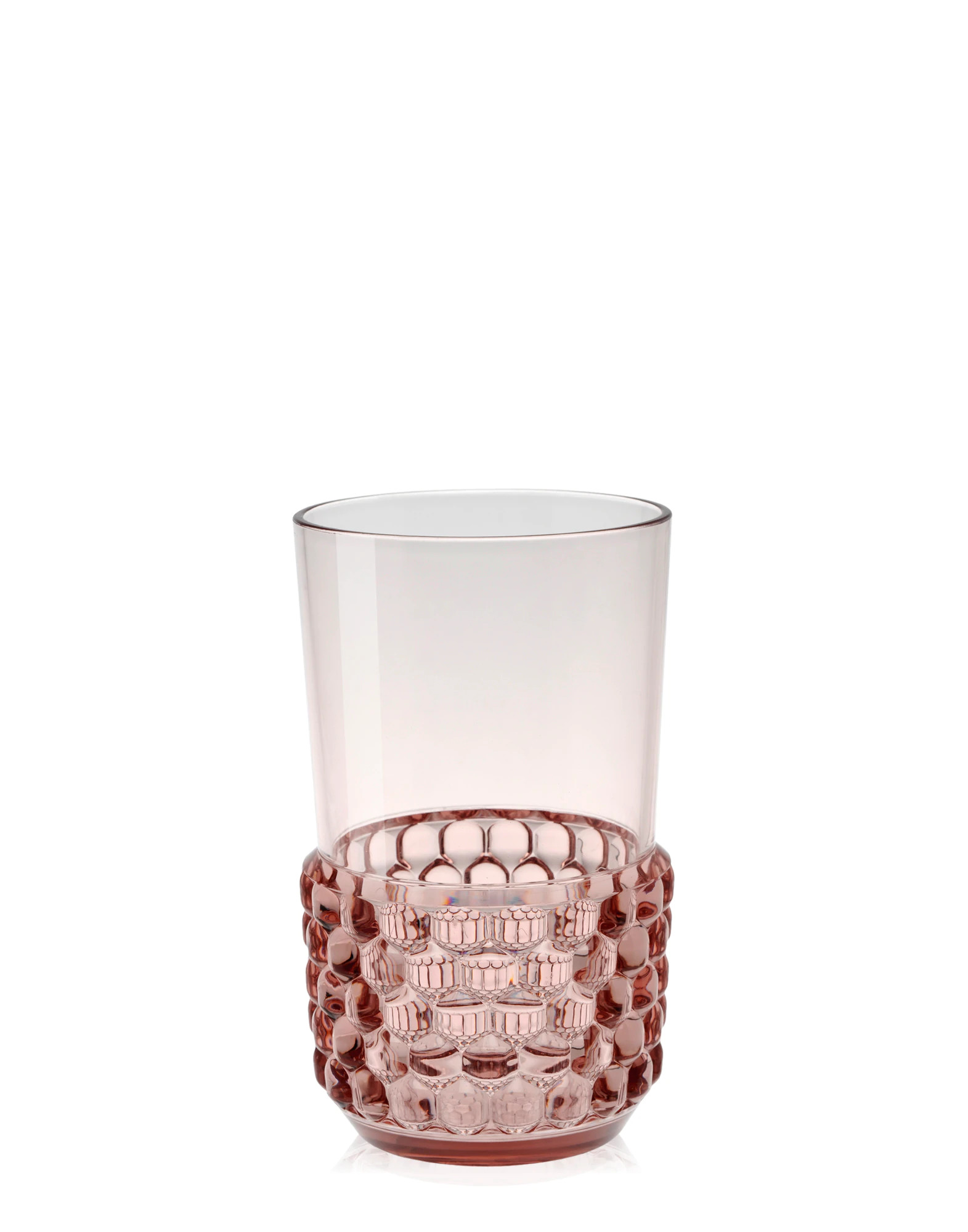 Kartell jellies family long drink glass pink 1
