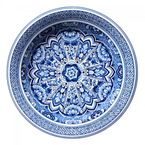 Delft Blue Plate φ350